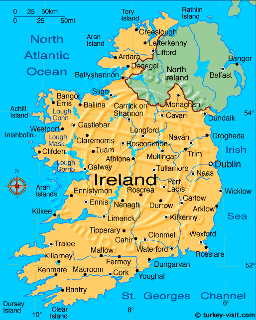 Cork Map